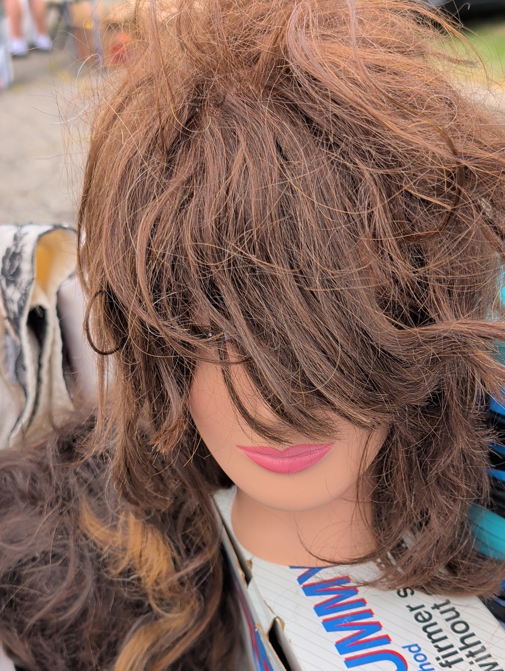 Women’s Fashion Mannequin- Chestnut Brown Layered Style